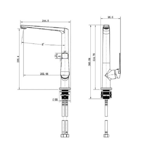 kich thuoc voi rua bat henry hr v896