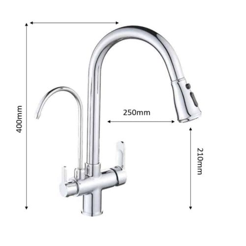 kich thuoc voi rua chen bat henry hr v8012 white