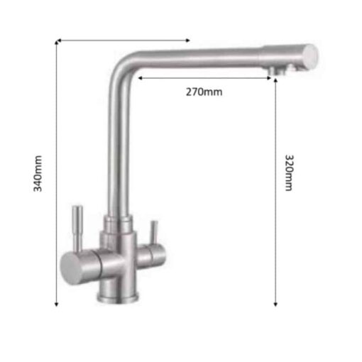 Vòi rửa chén bát Henry HR-V833 - Ảnh 2