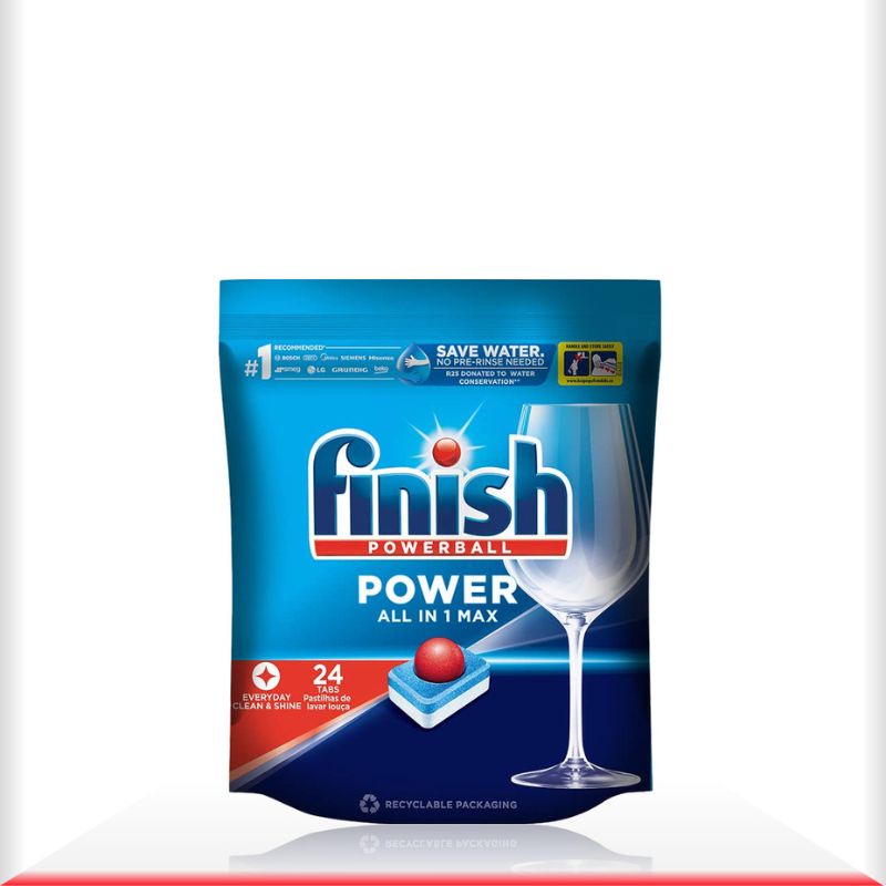 Viên rửa bát Finish Power All In One 24 viên 3 Viên rửa bát Finish Power All In One 24 viên