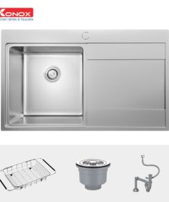 Chi tiết chậu rửa bát Konox UNICO 8652