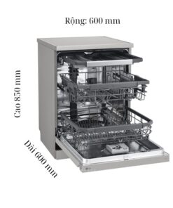Kích thước máy rửa bát độc lập LG LDT14SVA4