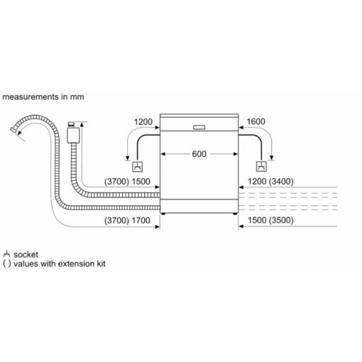 Máy rửa bát Siemens SN23EC03ME - Ảnh 4