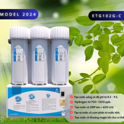 Máy lọc nước ion kiềm Etugi ETG102G-C - Ảnh 2