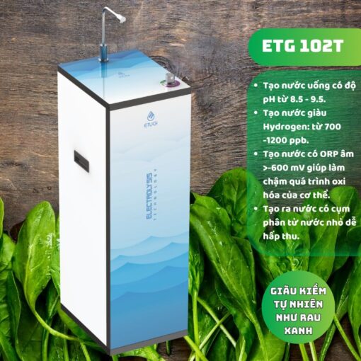Máy lọc nước ion kiềm Etugi ETG102T - Ảnh 4