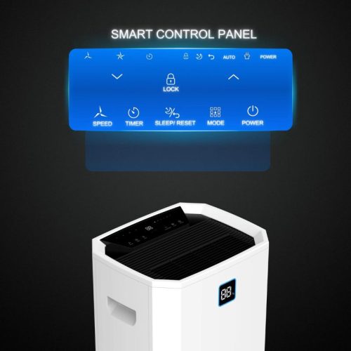 Máy hút ẩm Steiger STG - 855DW 8 dieu khien may hut am steiger stg 855dw