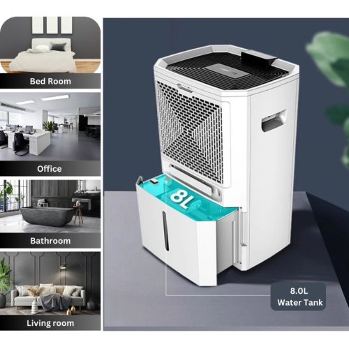 Máy hút ẩm Steiger STG - 855BW 9 khay nuoc may hut am steiger stg 855bw