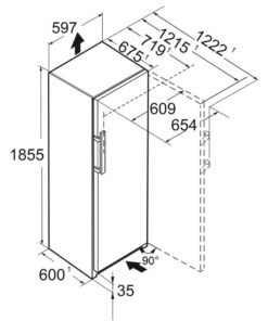 kich thuoc tu dong doc lap liebherr sfnsdd 526i prime nofrost