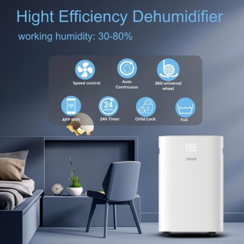 Máy hút ẩm Steiger STG - 820DW 7 may hut am steiger stg 820dw 1