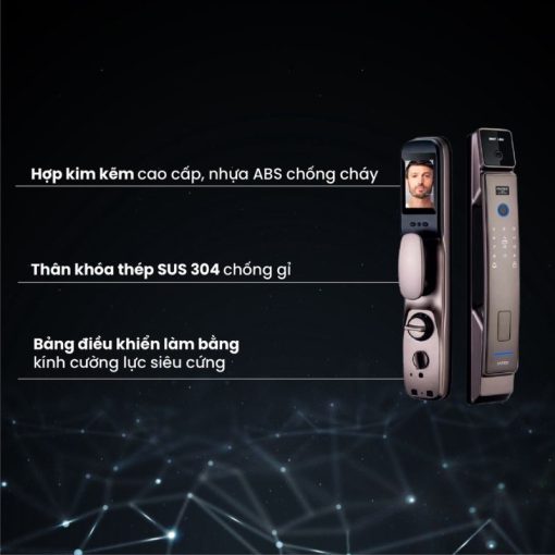 Khóa thông minh Faster FS008FD3D-BS - Ảnh 2
