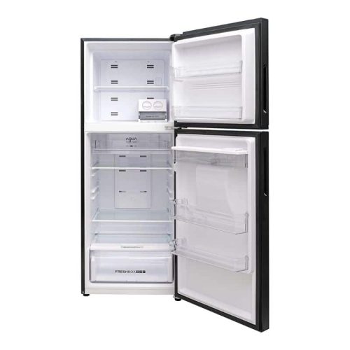 Tủ lạnh 2 cánh ngăn đá trên Inverter 318 lít Aqua AQR-T369FA(WGB) 6 anh tu lanh 2 canh ngan da tren inverter 318 lit aqua aqr t369fa wgb