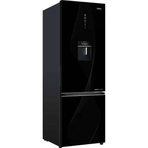 Tủ lạnh 2 cánh ngăn đá dưới Inverter 320 lít Aqua AQR-B380MA(WGP)U1 7 anh tu lanh aqua aqr b380mawgpu1