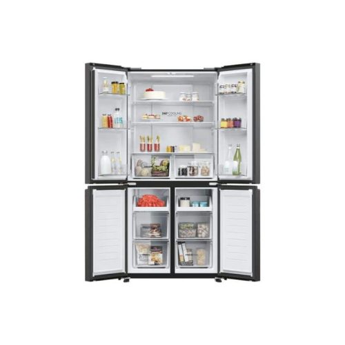 Tủ lạnh 4 cánh Multi Doors Inverter 469 lít Aqua AQR-M532XA(CBC) 8 anh tu lanh aqua aqr m532xacbc