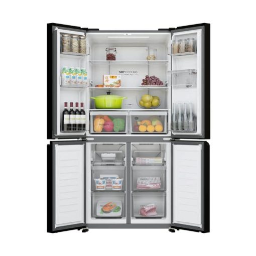 Tủ lạnh 4 cánh Multi Door Inverter 469 lít Aqua AQR-M536XA(WGB) - Ảnh 3