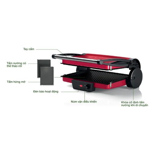 Vỉ nướng điện Bosch TCG4104 - Ảnh 2