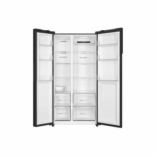 Tủ lạnh 2 cánh Side By Side Inverter 550 lít Aqua AQR-S612XA(CBC) 9 canh tu lanh aqua aqr s612xacbc