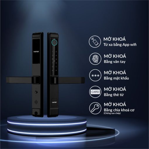 Khóa thông minh Faster FS6600APP BL - Ảnh 4
