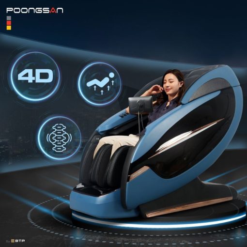 Ghế massage Poongsan MCP-902 - Ảnh 3