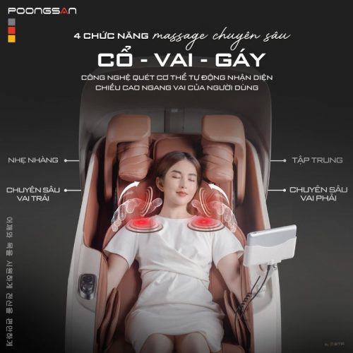 Ghế massage Poongsan MCP-906 7 hinh anh ghe massage poongsan mcp 906