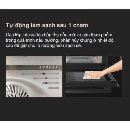 Lò nướng âm tủ Panasonic HL-CX672B 5 hinh anh lo nuong am tu panasonic hl cx672b