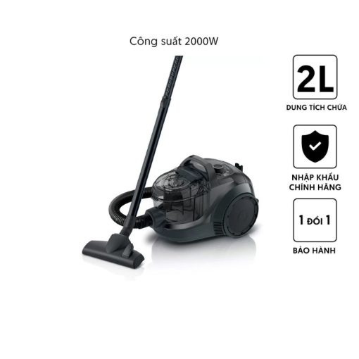 Máy hút bụi dạng hộp Bosch BGS21WX100 - Ảnh 2
