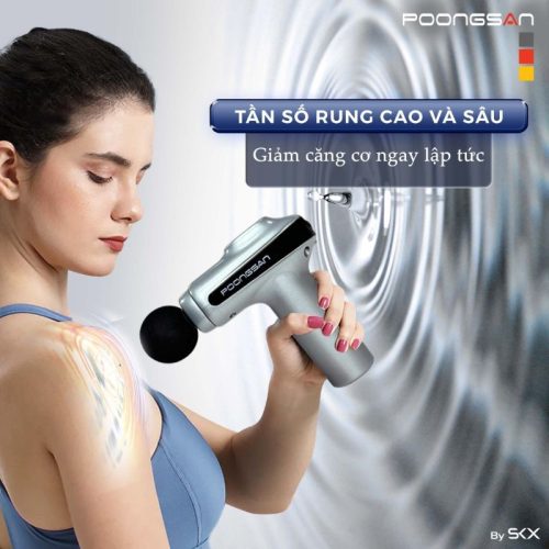 Máy massage cầm tay Poongsan G10 7 hinh anh may massage cam tay poongsan g10