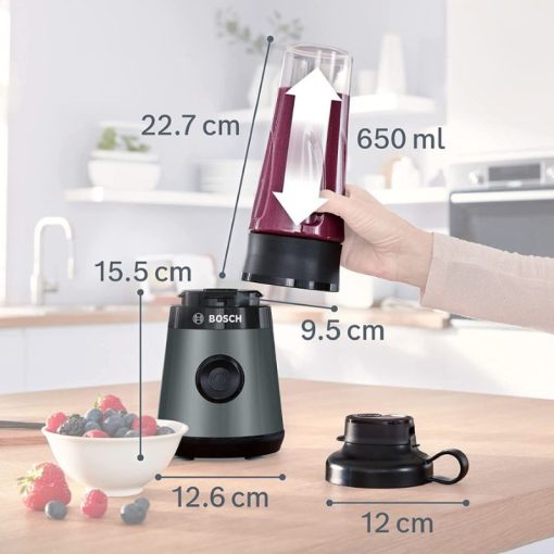 Máy xay sinh tố mini Bosch MMB2111S - Ảnh 3