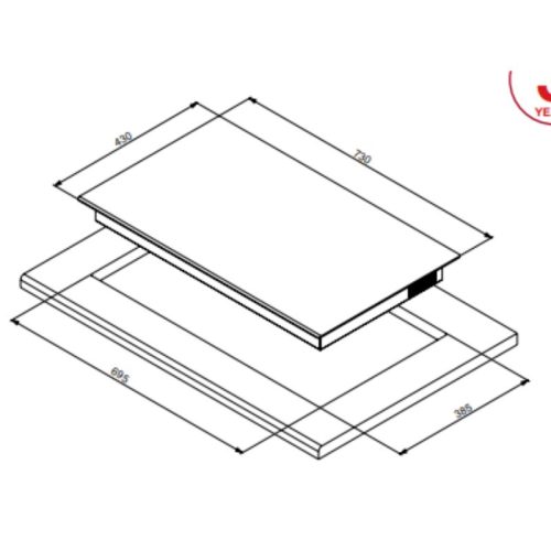 kich thuoc bep tu hafele hc i7326b 533.09.989