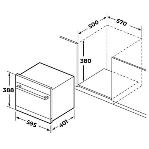 Lò vi sóng kết hợp nướng GrandX GX30MW5 4 kich thuoc lo vi song ket hop nuong grandx gx30mw5