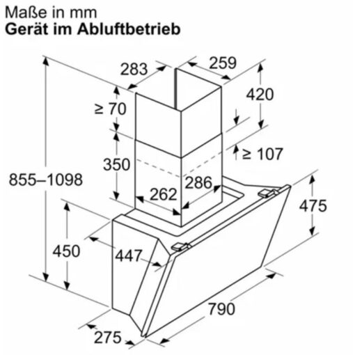 Máy hút mùi Siemens LC81KAN60 - Ảnh 4