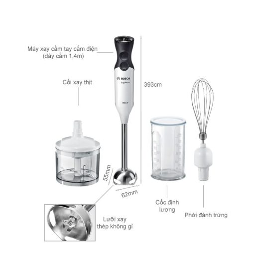 Máy xay cầm tay Bosch MS6CA4150G - Ảnh 3