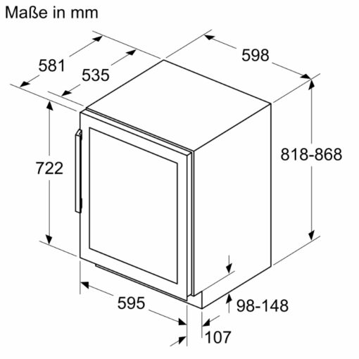 Tủ rượu Siemens KU21WAHG0 - Ảnh 3