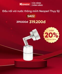 Đầu nối vòi nước thông minh Konox SA02