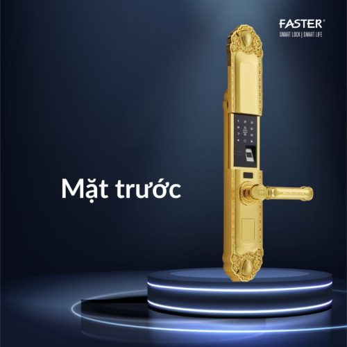 Khóa thông minh Faster FS039-1-24K 7 mat truoc khoa thong minh faster fs039 1 24k