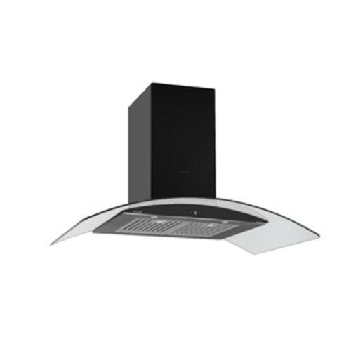 Máy hút mùi kính cong áp tường GrandX GX H70C55B