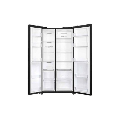 Tủ lạnh 2 cánh Side By Side Inverter 646 lít Aqua AQR-S682XA(SLB) 9 ngan tu lanh aqua aqr s682xaslb