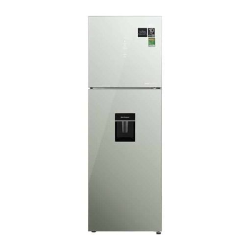 Tủ lạnh 2 cánh ngăn đá trên Inverter 347 lít Aqua AQR-T390FA(WGM)