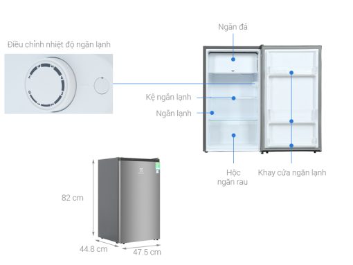 Tủ lạnh Electrolux 94 Lít EUM0930AD-VN - Ảnh 4