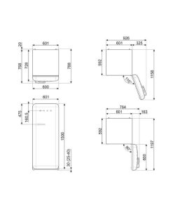 Kich thuoc tu lanh don hafele smeg fab28rcr5 535 14 545 mau kem