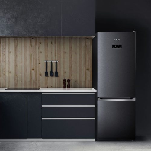 Tủ lạnh 2 cánh 323 lít Hitachi B340EGV1 6 anh thuc te tu lanh 2 canh 323 lit hitachi b340egv1