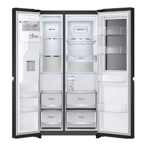 Tủ Lạnh 2 cánh side by side Inverter 635 Lít LG GR-X257BL 7 anh tu lanh 2 canh side by side inverter 635 lit lg gr x257bl