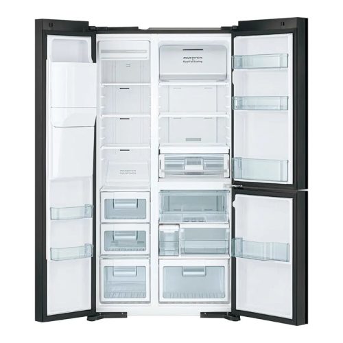 anh tu lanh 3 canh side by side inverter 569 lit hitachi r mx800gvgv0 gbk