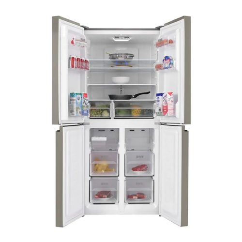 Tủ Lạnh 4 cánh Multi Doors Inverter 401 Lít Sharp SJ-FXP480VG-CH 6 anh tu lanh 4 canh multi doors inverter 401 lit sharp sj fxp480vg ch