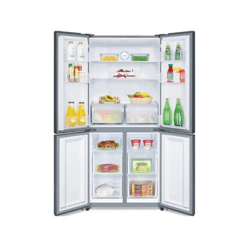 Tủ Lạnh 4 cánh Multi doors Inverter 456 Lít Aqua AQR-IG525AM (GB) 6 anh tu lanh 4 canh multi doors inverter 456 lit aqua aqr ig525am gb