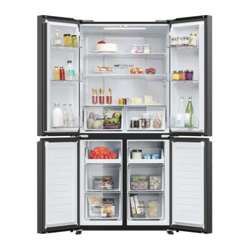 Tủ Lạnh 4 cánh Multi Doors Inverter 469 Lít Aqua AQR-M536XA(SL) - Ảnh 2
