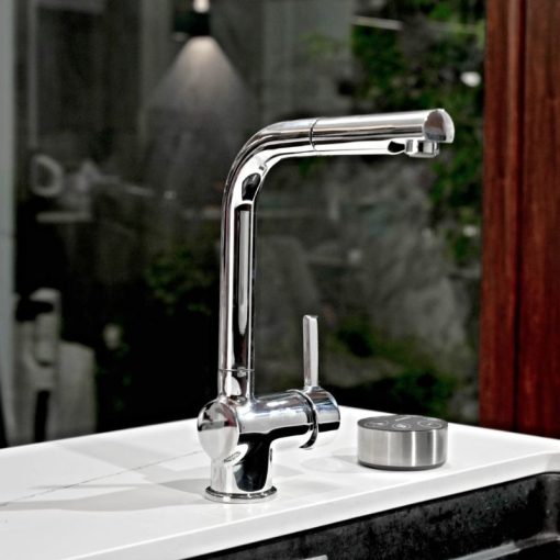 Vòi rửa bát Wasserwerk WK 4 Chrome 700410 có dây rút - Ảnh 2