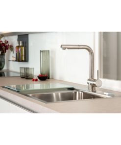 anh voi rua bat wasserwerk wk 4 stainless steel look 700415