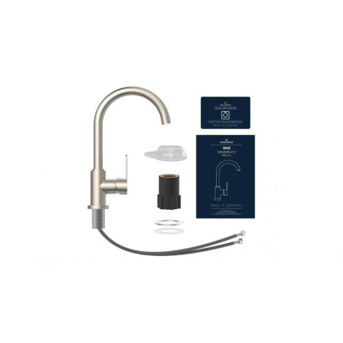 Vòi rửa bát Wasserwerk WK 5 Stainless steel look 700505 7 chi tiet voi rua bat wasserwerk wk 5 stainless steel look 700505