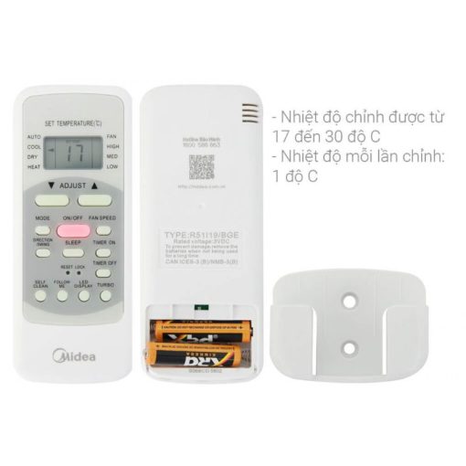 Điều hòa 1 chiều Midea MSAFII-10CRN8 - Ảnh 4