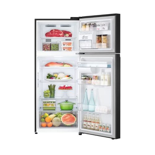 hinh anh tu lanh 2 canh inverter 374 lit lg gn d372bla